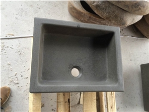 Polished Black Granite Farm Sinks and Basins