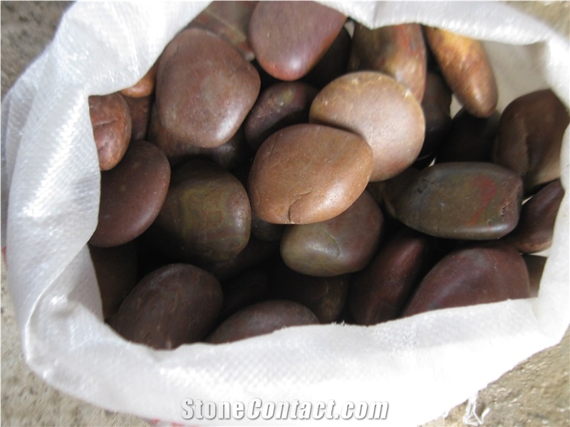 Red Pebble Stone