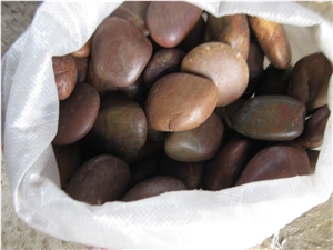 Red Pebble Stone