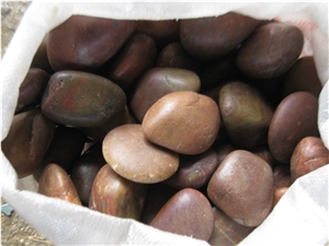 Red Pebble Stone