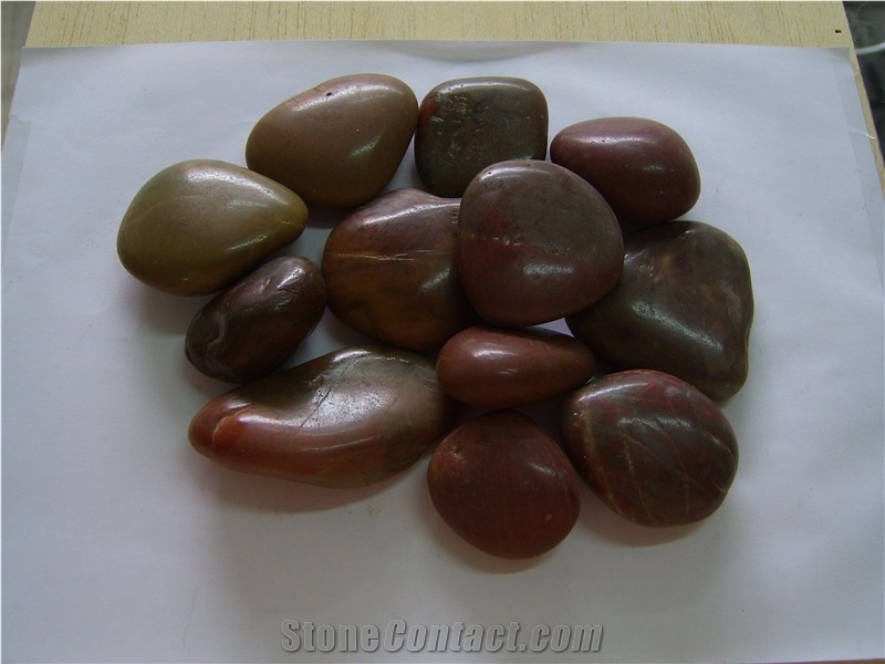 Red Pebble Stone