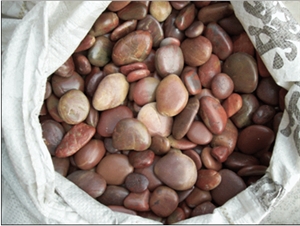 Red Pebble Stone