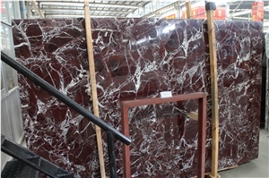 Rosso Levanto Mable Column