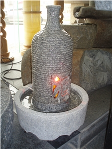 Small Granite Floating Ball Fountain, White Granite Floating Ball Fountains Small Granite Floating Ball Fountain, White Granite Floating Ball Fountains