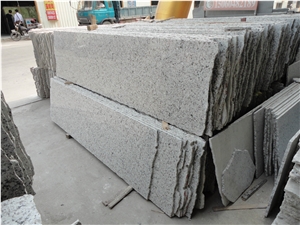 White Magnolia Granite Slabs, China White/Grey Granite Polished Slabs