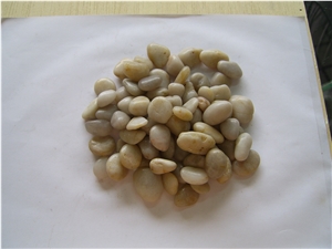 White Polished Pebble Stone