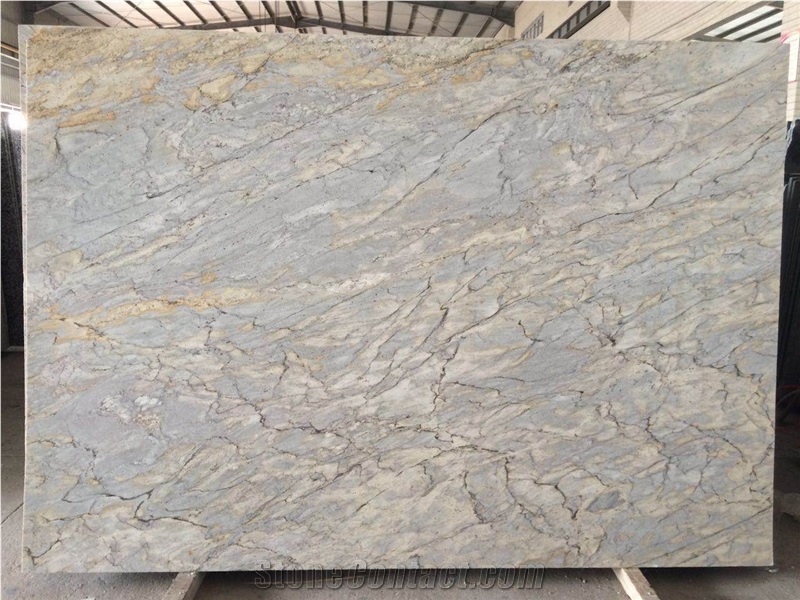 Xiamen China Chinese Ariston Blue Granite Slab Tile Paver Cover Flooring Polished Honed Flamed Split Cross & Vein Cut Patterns