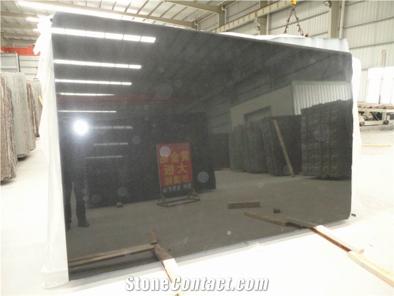 Xiamen China Chinese Shanxi Black Granite Slabs & Tiles Paver Cover Flooring Honed Vein and Cross Cut Different Patterns