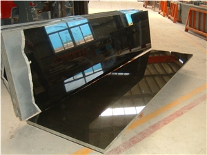 Xiamen China Chinese Shanxi Black Granite Slabs & Tiles Paver Cover Flooring Honed Vein and Cross Cut Different Patterns
