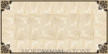 Chinese Factory Marble Polishing Cappucino Marble Turkish Marble Waterjet Medallion Floor Medallion Marble Flooring Design Decorative Stone Inlaid Marble Price