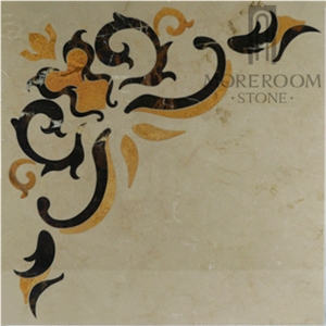 Flower Pattern Marble Flooring Tile 24x24 Flower Pattern Marble Flooring Tile 24x24