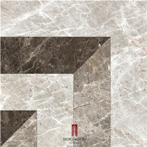 Greece Marble Price Polished Venus Grey Marble Waterjet Medallion Marble Flooring Medallion Polished Marble Carpet Medallions