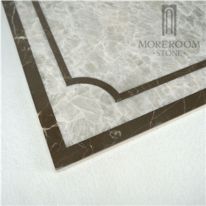 Grey Marble Medallions
