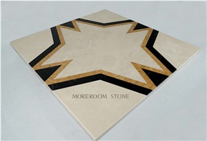 High Quality Beige Marble Floor & Wall Medallion