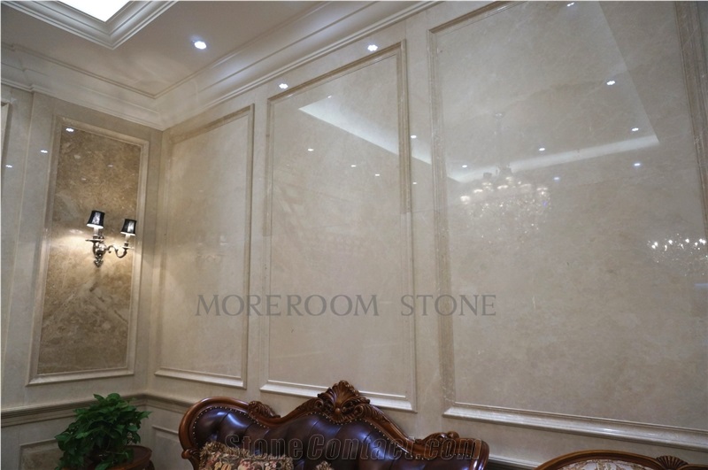 Hot Sale Indoor Latte Beige Marble Stone Fireplace Decorative