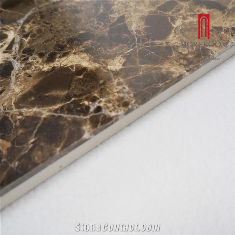 Iran Bosy Grey Marble & Cream Marfil Marble Laminated Flooring Medallion
