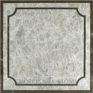 Italy Water Medalion Floor Medallion Composited Marble Waterjet