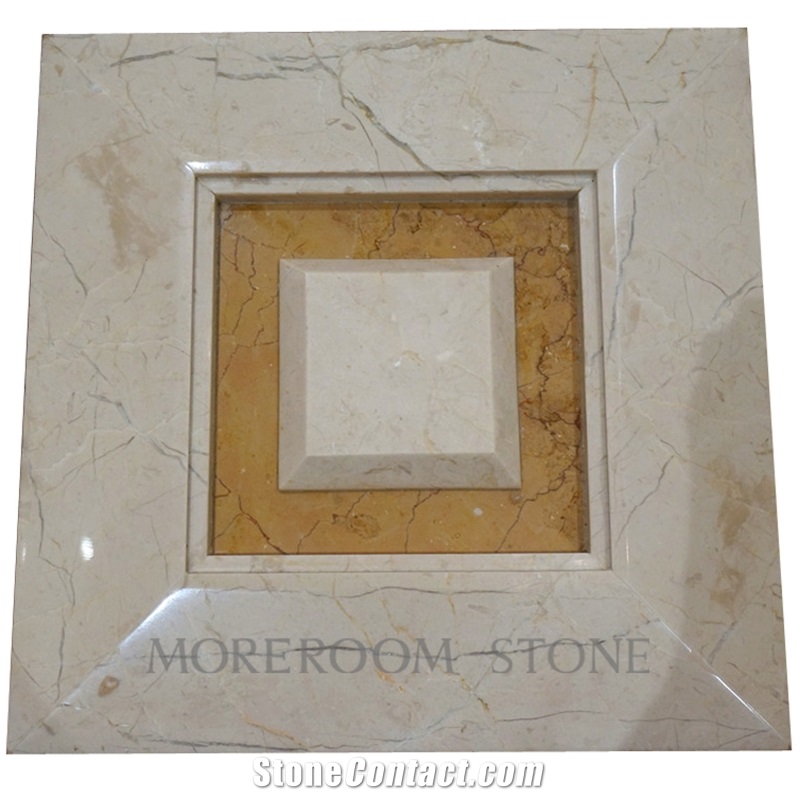 Polished Iran Beige Marble Price Marble Walling Tiles Shayan Cream Marble Yellow Marble Amarillo Oro Building Stone 3d Wall Panels Cnc Wall Panels Composited Marble 3d Tiles for Background
