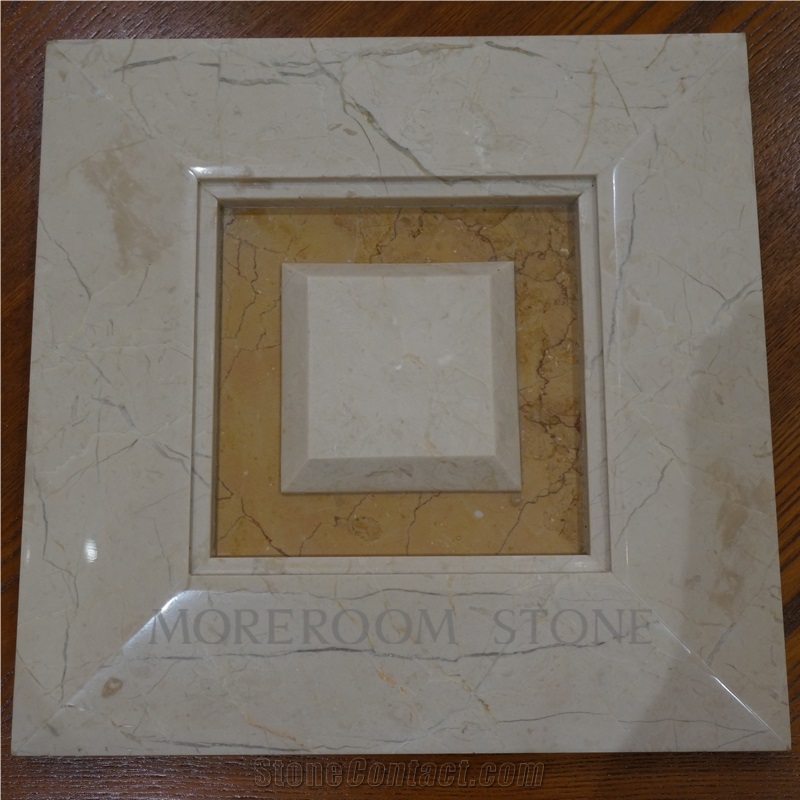 Polished Iran Beige Marble Price Marble Walling Tiles Shayan Cream Marble Yellow Marble Amarillo Oro Building Stone 3d Wall Panels Cnc Wall Panels Composited Marble 3d Tiles for Background