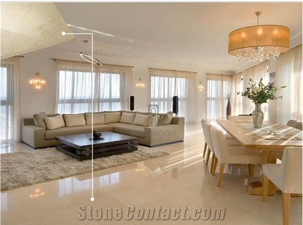 Spain Crema Marfil Marble Tiles & Slabs, Beige Composite Marble Tiles, Spanish Marble Price Home Decor-Mc163g