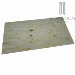 White Natural Jade Stone Onyx Slabs & Tiles for Tv Background