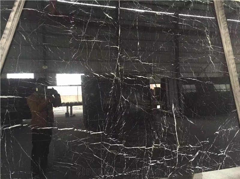 Black Marble Border Lines, Stone Border Designs, Marble White with Black
