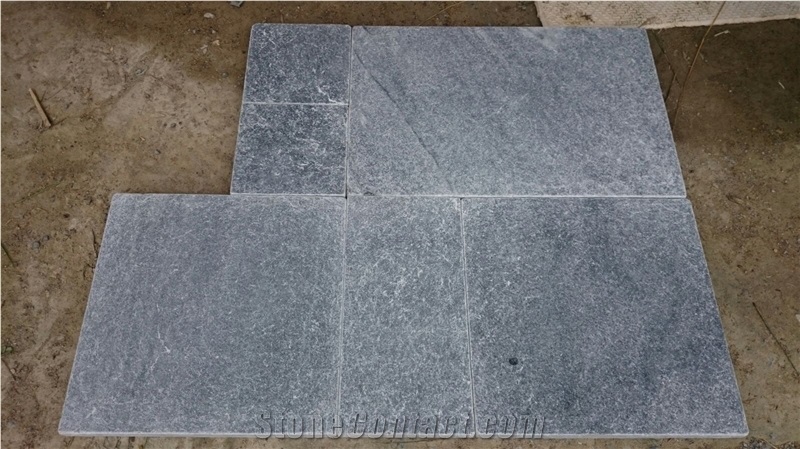 Crystal Blue Stone Pattern Antiqued, Garden Stone, Street Stone, Blue Stone Paving Tiles