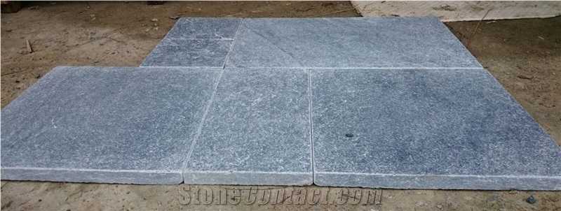 Crystal Blue Stone Pattern Antiqued, Garden Stone, Street Stone, Blue Stone Paving Tiles