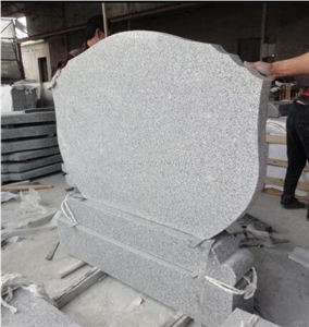 European/Korea/Japanese Style, Granite & Marble Carving Monuments/Tombstones/Gravestones/Headstone for Cemetery, G603, Shanxi Black, Absolute Black, Bahama Blue, Top Polished