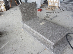 European/Korea/Japanese Style, Granite & Marble Carving Monuments/Tombstones/Gravestones/Headstone for Cemetery, G603, Shanxi Black, Absolute Black, Bahama Blue, Top Polished
