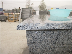 G383 Granite/Pearl Flower/Pearl White/Grey Pearl Chinese Granite, Top Polished Stairs & Steps/Treads & Thresholds, with Competitive Price