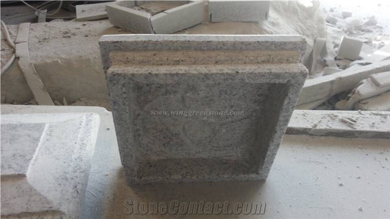 G603 Light Grey Granite Pier Caps & Quoin to European Market