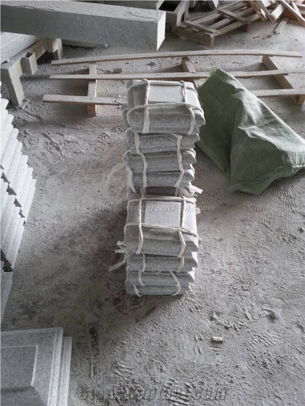 G603 Light Grey Granite Pier Caps & Quoin to European Market