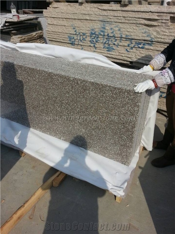 G635 Granite/Anxi Red/Rose Pearl/Sakura/Padang Rosa/G663/Flower Pink Granite Top Polished Tiles & Slabs