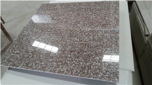 G635 Granite/Anxi Red/Rose Pearl/Sakura/Padang Rosa/G663/Flower Pink Granite Top Polished Tiles & Slabs