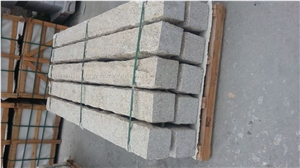 G682 Yellow Granite Flamed and Natural With/Without Hole for Pillars and Posts to European Market