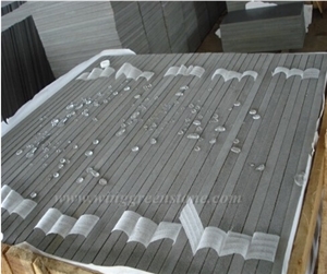 Honed Micro Hole Lavastone,Andesite Stone Tiles & Slabs,China Grey Basalt