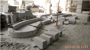 Own Factoy G603/China Grey/Sesame Grey Granite Kerbstones/Side Stone, Curbs for Road Side Paving