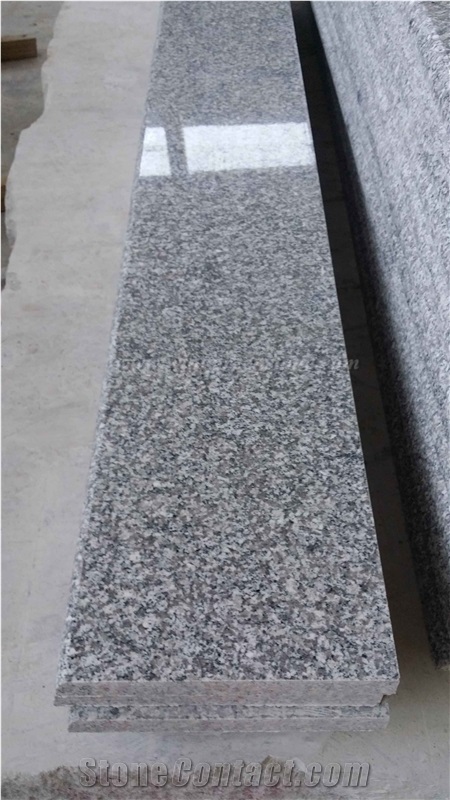 Popular Grey Granite, G603/China Grey Granite Stairs, Padang White, Sesame Grey Granite Steps & Risers, Stair Treads & Thresholds, Xiamen Winggreen Manufacturer