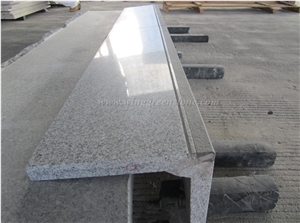 Popular Grey Granite, G603/China Grey Granite Stairs, Padang White, Sesame Grey Granite Steps & Risers, Stair Treads & Thresholds, Xiamen Winggreen Manufacturer