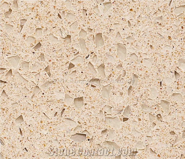 Starfish Yellow Quartz Surface, Artificial Quartz Slab and Tile