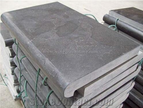 Swimming Pool Coping, G682, G654, Hainan Basalt Anti-Slippery Pool Tiles, Bullnose Edging Pool Pavers, Pool Channels, Xiamen Winggreen Manufacturer
