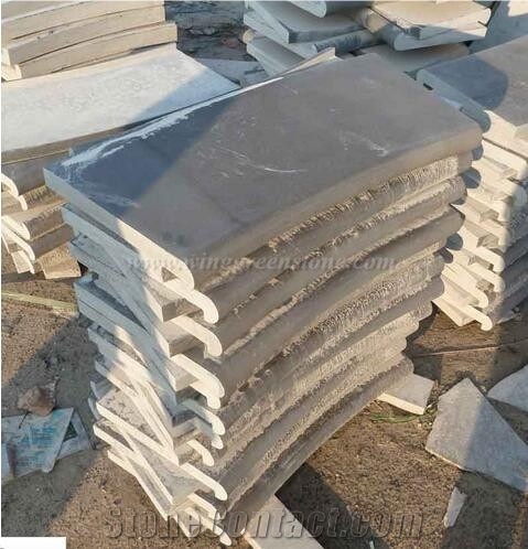 Swimming Pool Coping, G682, G654, Hainan Basalt Anti-Slippery Pool Tiles, Bullnose Edging Pool Pavers, Pool Channels, Xiamen Winggreen Manufacturer
