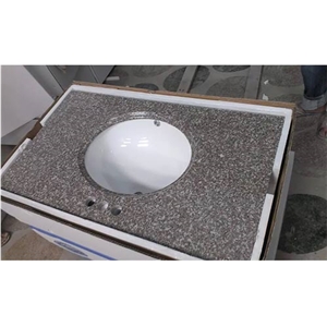 Chinese Granite Countertop, G664 Granite Polished Bathroom Countertops, Bathroom Vanity Tops
