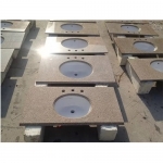 Chinese Yellow Granite Countertops, G682 Granite Bathroom Countertops, Vanity Tops