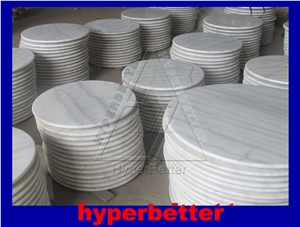 China Carrara White Marble Cutting Board from Hyperbetter