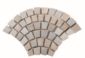 China Grey Slate Cube Stone,Xingzi Elegant Design Natural Slate for Walkway Paver
