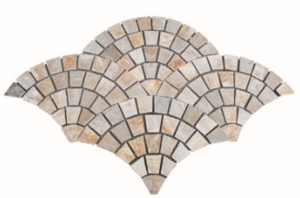 China Grey Slate Cube Stone,Xingzi Elegant Design Natural Slate for Walkway Paver