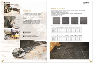 Jiangxi Black Slate Slabs & Tiles,Xingzi Kailei Stone Factory Slate Tile