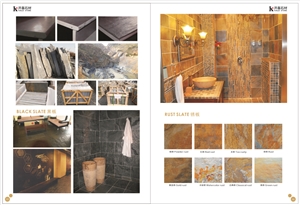 Jiangxi Black Slate Slabs & Tiles,Xingzi Kailei Stone Factory Slate Tile